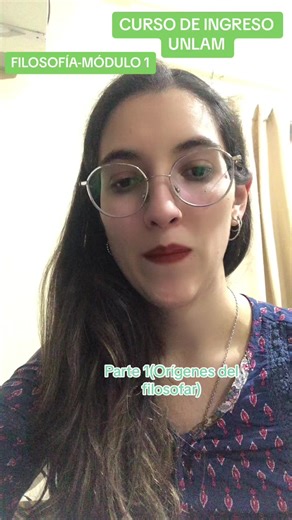 Introducción a la Filosofía en UNLaM - Módulo 1