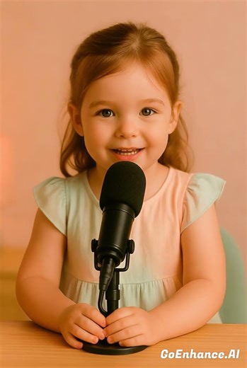 Cute Girl Singing: The Most Beautiful Voice! ‪@GoEnhanceAI‬