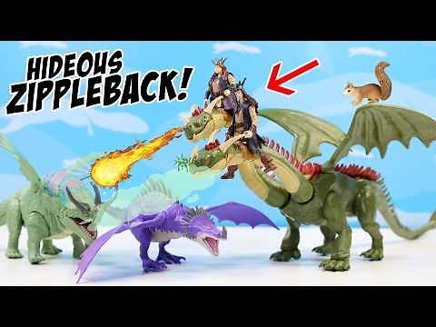 How to Train Your Dragon Hideous Zippleback and Ruffnut & Tuffnut Exclusive Figures Review