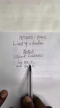 Master Limits in Seconds | Quick Limit of a Function Tutorial