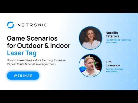 Webinar recording: Game scenarios for outdoor & indoor laser tag
