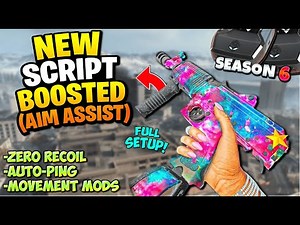 BEST Cronus Zen Warzone Season 6 Script for Sticky Aim Assist + No Recoil | Setup Guide + Values