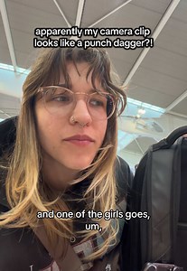 Airport Security Mistake: Camera Clip Looks Like Dagger