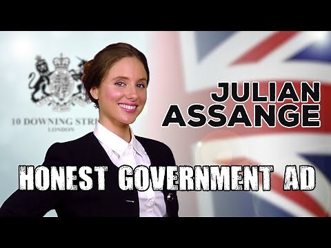 Honest Government Ad | Julian Assange 🇬🇧 🇪🇨 🇦🇺 🇺🇸