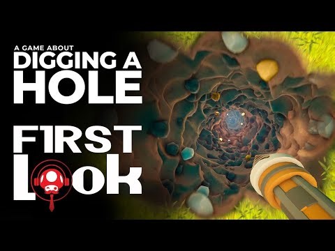 A Game About Digging a Hole | First Look - Nintendo Switch