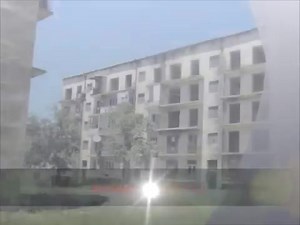 Бывший военный городок. (Вазиани.) что от него осталась.