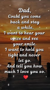 84K views · 4.9K reactions | Some wishes never fade… mine is to have you back, Dad. Ask ChatGPT | Memories With Dad | Facebook