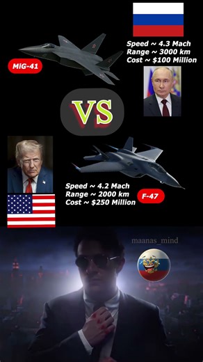 MiG-41 vs F-47 | 6th Gen Fighter Jets