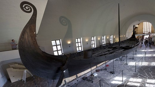 Elaborate Viking ship burial may have held a king or queen