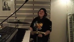 Marie goes crazy on the drums!!! | Ballad Of Balder
