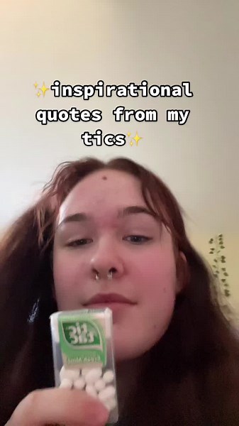 tics can be triggered by surroundings or objects like this here👍🏼 #fyp #tictaclotts #tictacs #tics #ticsdisorder #tourettes #neurodivergent