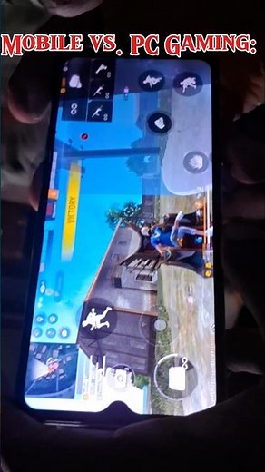 Mobile vs. PC Gaming: The Ultimate Showdown! #freefiremax #shorts @GAMER.XYZ.FF.78-