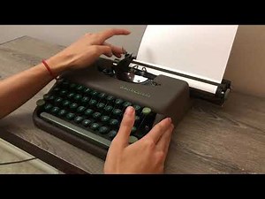 Smith Corona Skyriter Typewriter (1953)