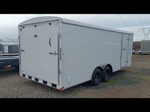 NEW 8.5' x 20' Enclosed Trailer w/ Ramp Door