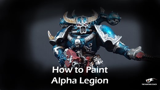 Master the Shadows: How to Paint Alpha Legion