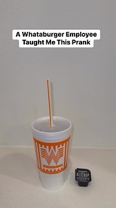 742K views · 256 reactions | A Whataburger Employee Taught Me This Prank #whataburger #prank #funny | Blake Reels | Facebook