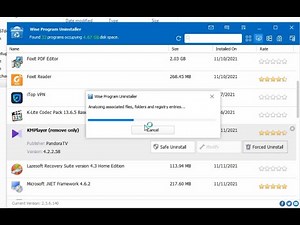 Wise Program Uninstaller