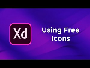 Using Free Icons - Adobe Xd Basics Course