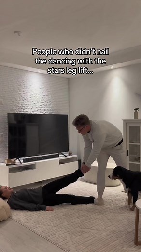 Failed Attempts at Dancing with the Stars Leg Lift Challenge
