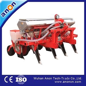 [Hot Item] Anon Tractor Mounted Pneumatic 4 Rows Planting Machine Seed Planter Corn Seeder Planter