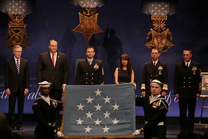 Medal of Honor Awardee Byers Inducted into Pentagon's Hall of Heroes