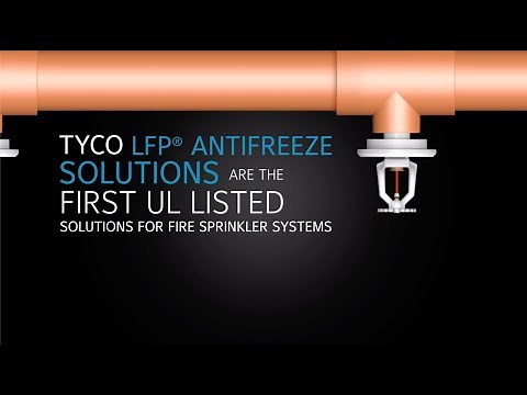 Tyco® LFP® Antifreeze for Fire Sprinkler Systems