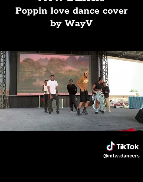 MTW Dancers' Captivating Poppin Love Dance Cover