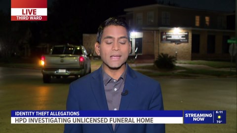 Funeral home operating on revoked license under HPD investigation