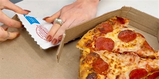 I Have Strong Words For Whoever Invented This Leftover Pizza Box Hack