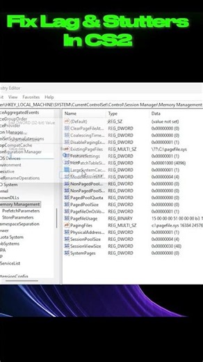 Fix Lag & Stutters In CS2 After Recent Update #cs2 #fpsboost #fixlag