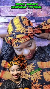 Quick Ankara Headwrap Tutorial for Beginners 😍💃💝 Part 2 | African Beautiful Fashion and Lifestyle