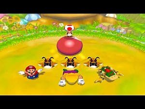 Mario Party 5 Toad battle His friends and enemies in Minigame Wars