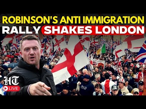 Tommy Robinson’s Anti-Immigration Rally LIVE: Heavy Police Deployed Amid London Protest | UK News