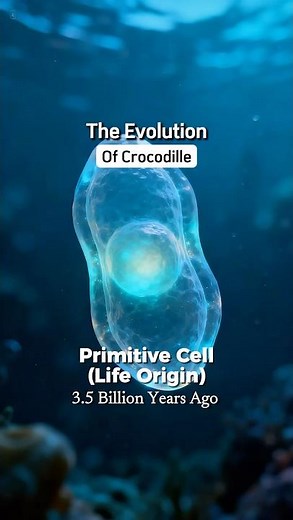 Evolution of Crocodile 🐊 | From Cell to Apex Predator 🧬