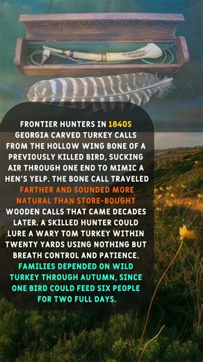 The Forgotten American Skill of Calling Wild Turkeys With Only a Wing Bone