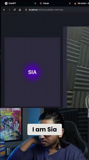 Unlocking Virtual Interviews: Meet Your AI Assistant Sia!