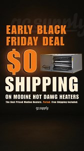  Early Black Friday Deal  Get $0 shipping on all Modine Hot Dawg heaters. We've got the best price on the Hot Dawg heater you're looking for… with free shipping to boot! Find them now on our website. #ModineHeater #QCSupply #EarlyBlackFriday #FreeShipping #ShopHeat | QC Supply | Facebook