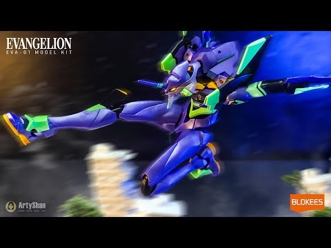 Blokees EVA-01 Model Kit (Build & Review) #evangelion