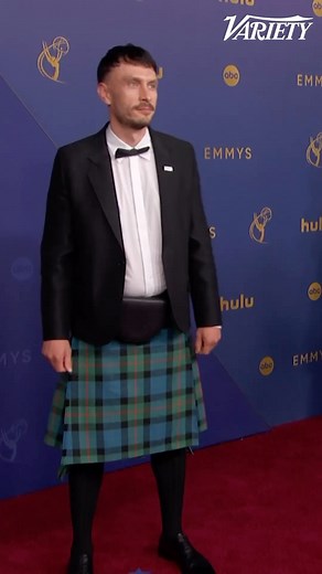Richard Gadd poses for photos at the Emmys. | Variety
