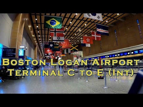 Boston Logan Airport (BOS) : Term. C to E (International)