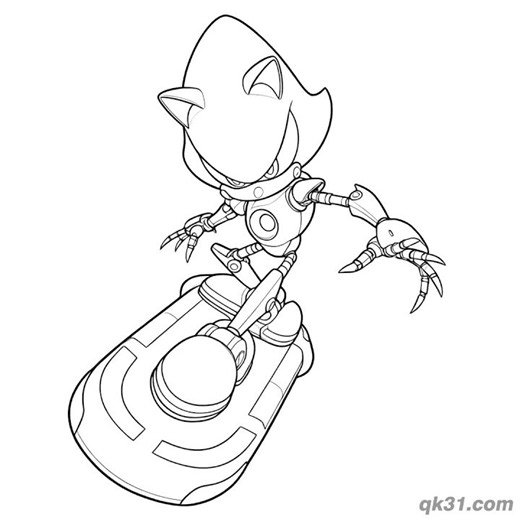 28 Free Printable Metal Sonic Coloring Pages! 🤖⚡ (Sonic the Hedgehog PDF) #metalsonic #coloringpages
