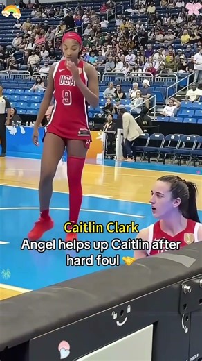 Angel Reese Brought The Energy… Until Caitlin Clark Matched It 👀🔥#angelreese #caitlinclark #wnba