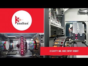 ENELKON | Robomaxi: Side Entry IML Robot | 2 cavities, 3 Lt