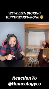 63K views · 217 reactions | We’ve been storing Tupperware wrong 勞Reaction To @homeology.organizing #lifehacks | Lifesbook_ceo | Facebook