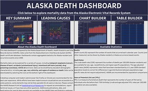 Alaska Death Dashboard