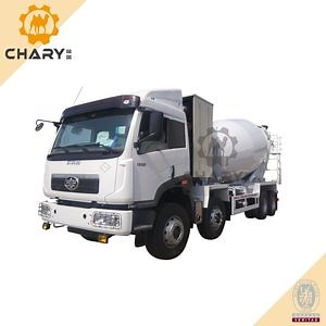[Hot Item] FAW New J5p 8× 4 CNG 380HP Concrete Mixer Truck