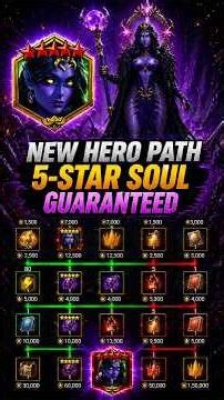 Guaranteed 5-Star Soul with New Hero Path for Mavara the Web Diviner #raidninja