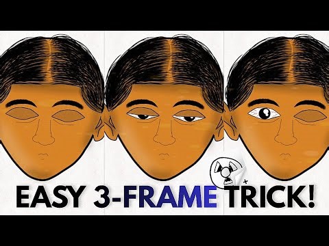 How to Animate Blinking Eyes | FlipaClip Animation Tutorial for Beginners