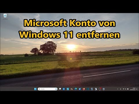 Sign out of Microsoft account, remove from Windows 11