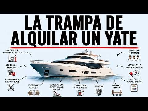 La ECONOMÍA REAL de alquilar un YATE (los números no mienten)